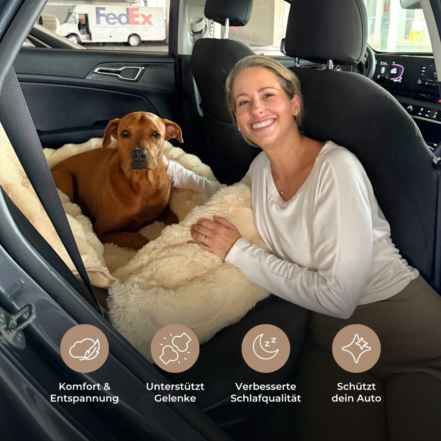 Luxuriöser Autositz