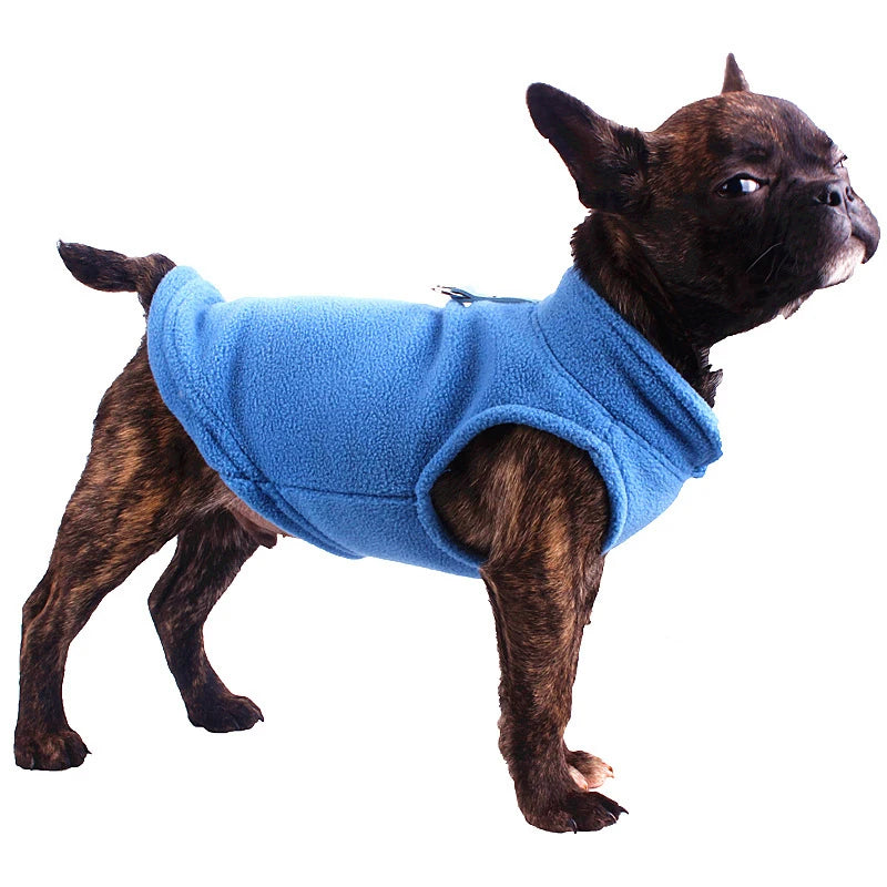 Honden jas – fleece honden jas die snel droogt.