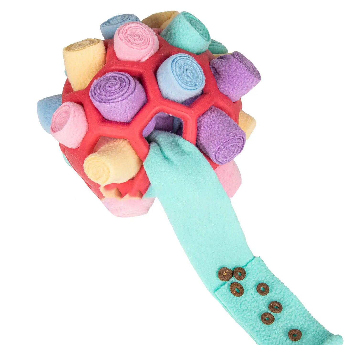 Snuffel speeltje – interactieve snuffelbal met voerbaan