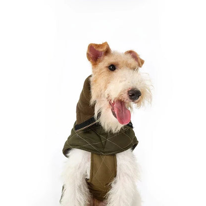 Honden jas – nette warme honden jas met rits en zachte voering